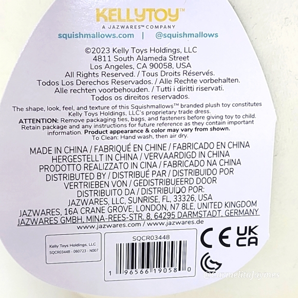 🇨🇦 SOPHIE 🐑 8" White Sheep Lamb Pink Ear Canadian Exclusive Squishmallow NWT - Picture 7 of 8